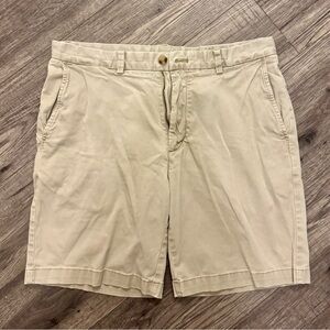 Vineyard Vines Breaker Shorts - Khaki, Flat Front